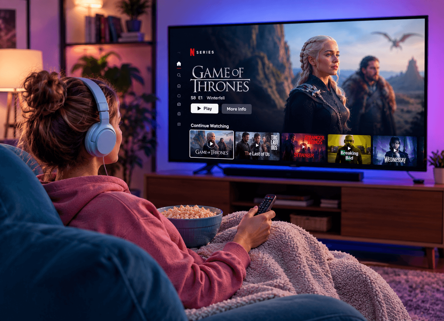 Connected TV audience