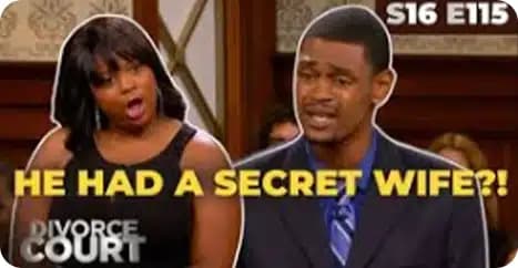 He Had a Secret Wife